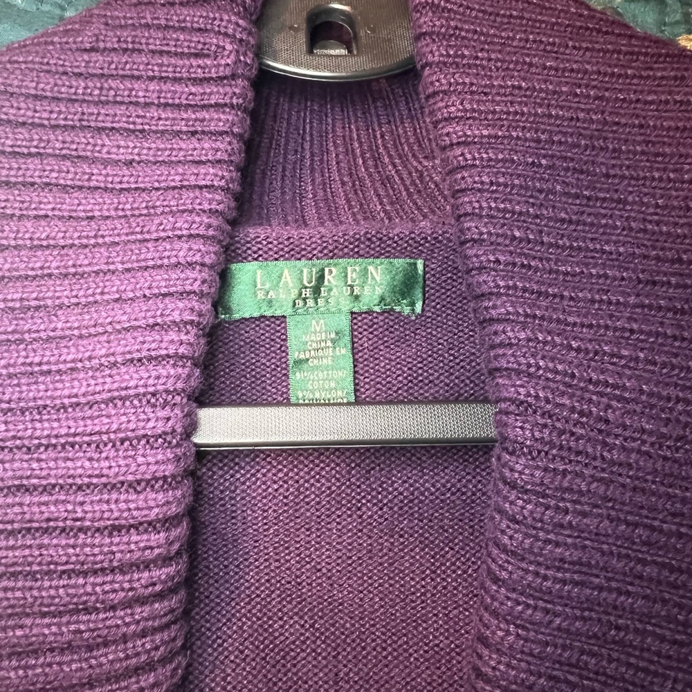 Lauren by Ralph Lauren Sweater Dress 💜🤎 - Picture 2 of 7